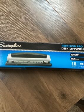 Swingline Precision Pro Desktop Punch New